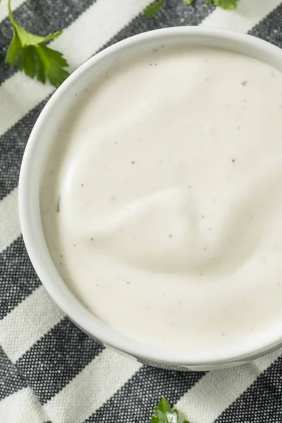 Cremiges hausgemachtes Ranch Dressing — Stockfoto