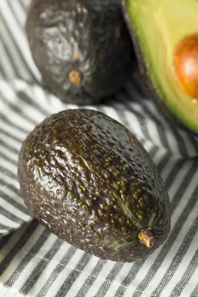 Здоровый органический зелёный авокадо — стоковое фото