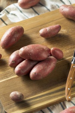 Ham organik kırmızı balık patates