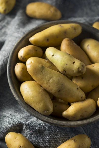 Raw Yellow Fingerling Potatoes