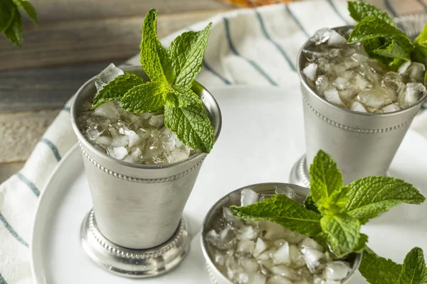 Hausgemachter kentucky mint julep — Stockfoto