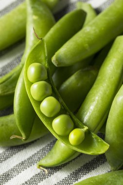 Ham yeşil organik Snap bezelye
