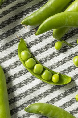 Ham yeşil organik Snap bezelye