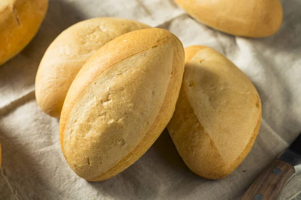 Homemade Mexican Bolillo Rolls — Stock Photo, Image