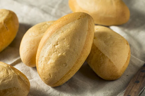 Homemade Mexican Bolillo Rolls — Stock Photo, Image