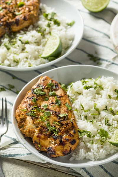 Homemade Indian Tandoori Chicken — Stock Photo, Image