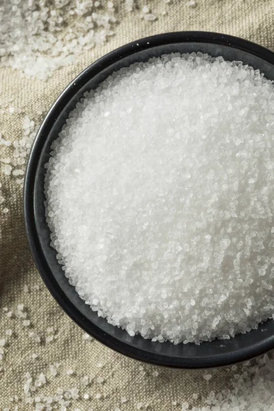 Organic Coarse Sea Salt — Stock Photo, Image