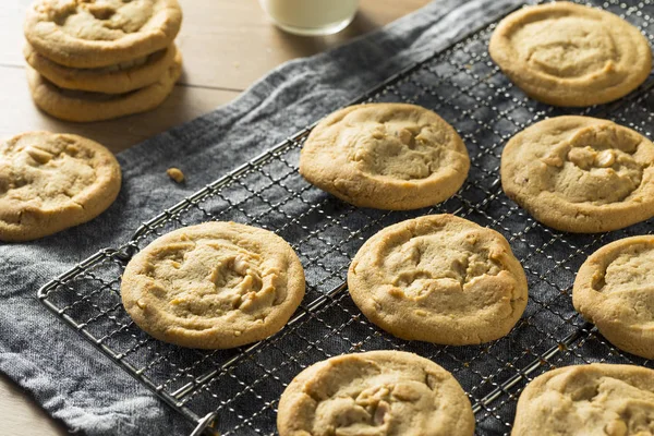 Édes házi Peanut Butter Cookies — Stock Fotó