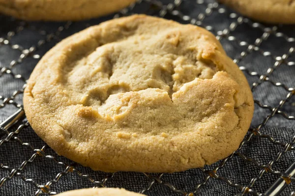 Sladký domácí arašídové máslo Cookies — Stock fotografie