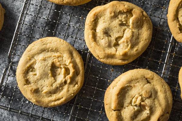 Cookie-uri dulci de unt de arahide de casă — Fotografie, imagine de stoc