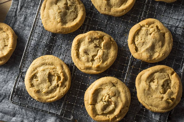 Söta hemmagjord Peanut Butter Cookies — Stockfoto