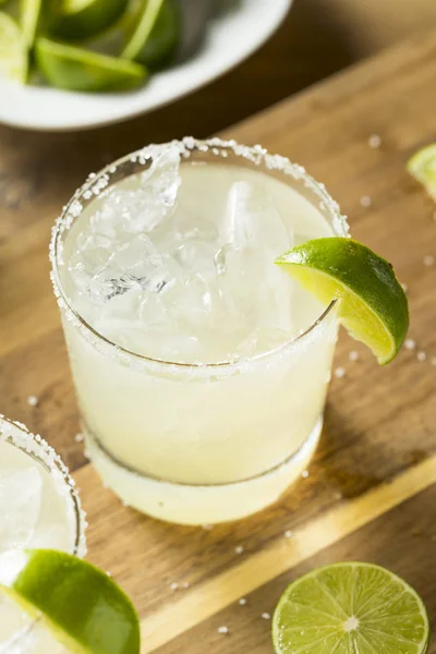 Margarita alla calce alcolica con tequila — Foto Stock