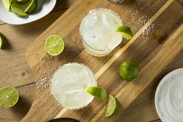 Margarita alla calce alcolica con tequila — Foto Stock