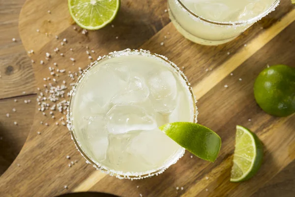 Margarita alla calce alcolica con tequila — Foto Stock