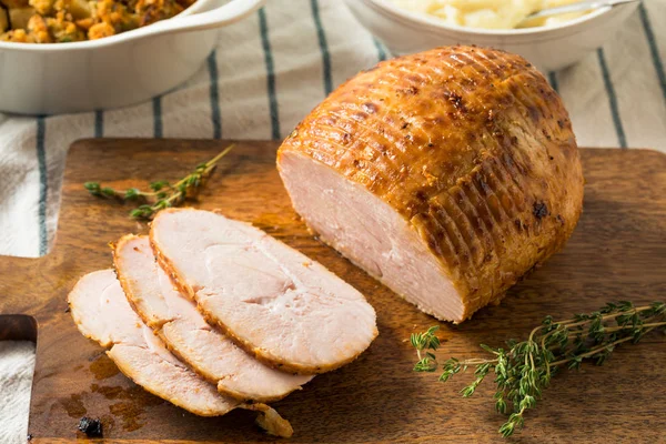 Homemade Thanksgiving Turkey Breast Roast — Stock Photo, Image