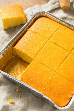 Ev yapımı Mısır ekmeği.