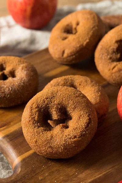 Ciambelle al sidro di mele alla cannella fatte in casa — Foto Stock