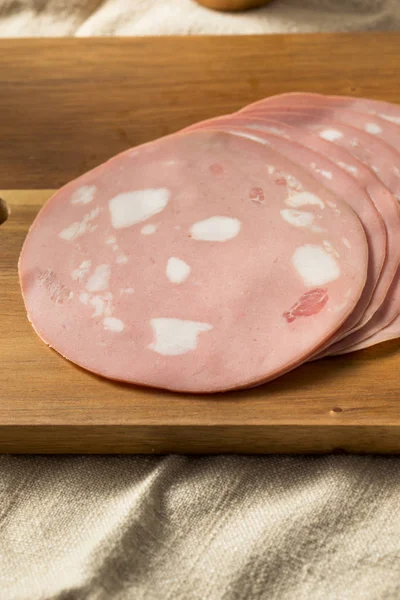 Organic Sliced Mortadella Bologna Meat