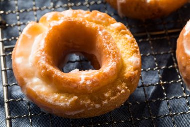 Ev yapımı eski moda çörekler.