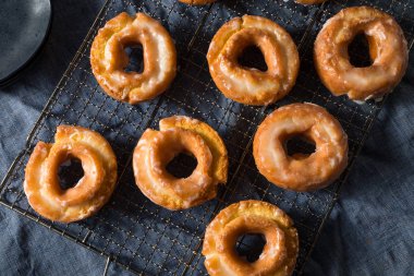 Ev yapımı eski moda çörekler.