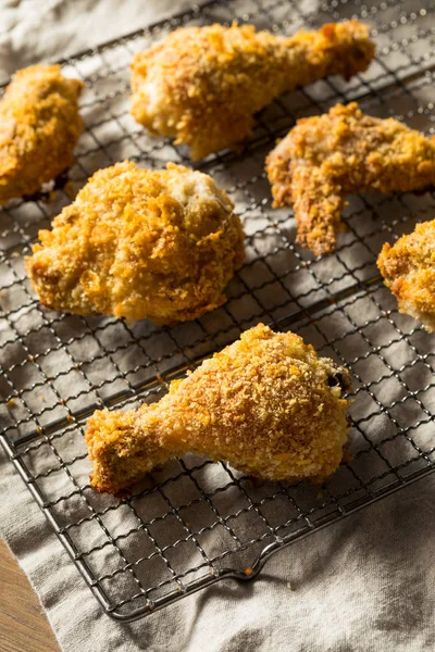 Homemade Oven Baked Fried Chicken — Stock Photo, Image