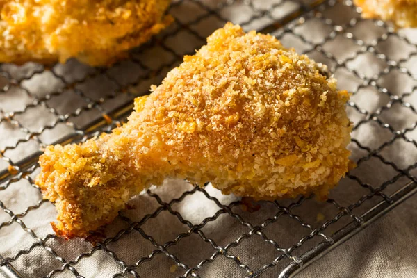 Homemade Oven Baked Fried Chicken — Stock Photo, Image