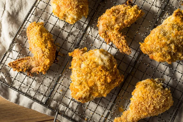 Forno fatto in casa pollo fritto al forno — Foto Stock