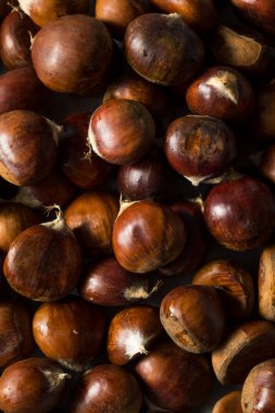 ham organik kahverengi kestane