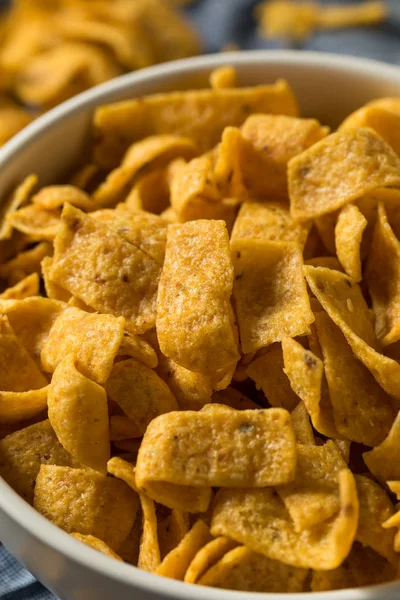 Crunchy Salt Corn Chips — Stock Photo, Image