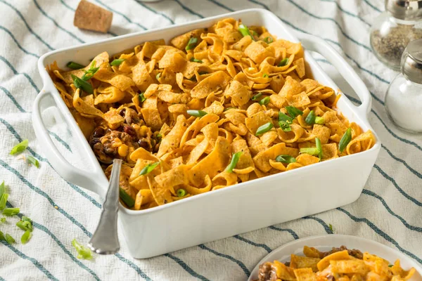 Frito PIe casalingo Casseruola messicana — Foto Stock