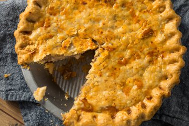 Ev yapımı Candaian Tourtiere Et Turtası