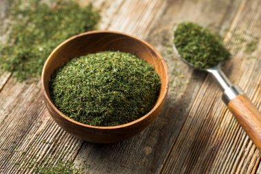 Kurutulmuş Yeşil Organik Dill Baharatı