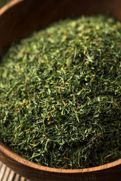 Dried Green Organic Dill Spice — Stock Photo, Image