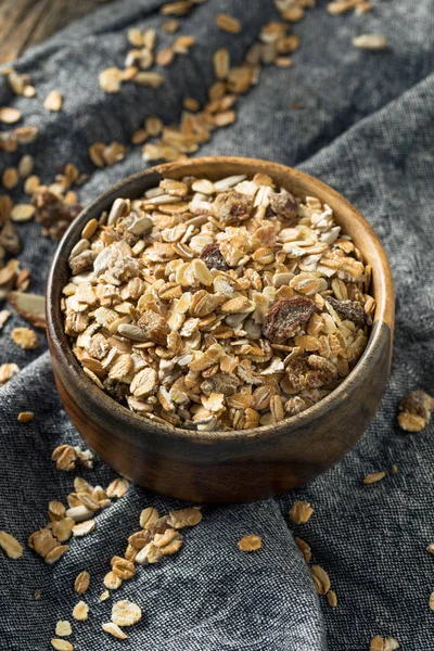 Aveia seca caseira Muesli — Fotografia de Stock