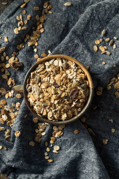 Aveia seca caseira Muesli — Fotografia de Stock