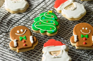 Ev yapımı Noel Şekeri Kurabiyeleri