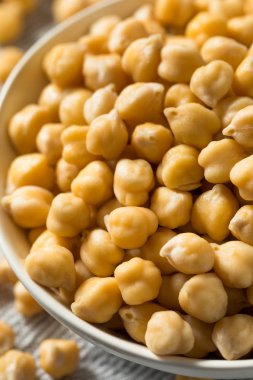Çiğ organik Garbanzo Fasulye Nohutları