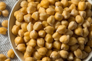 Çiğ organik Garbanzo Fasulye Nohutları