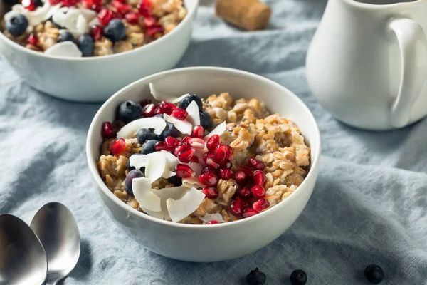 Harina de avena Muesli cocida caliente —  Fotos de Stock