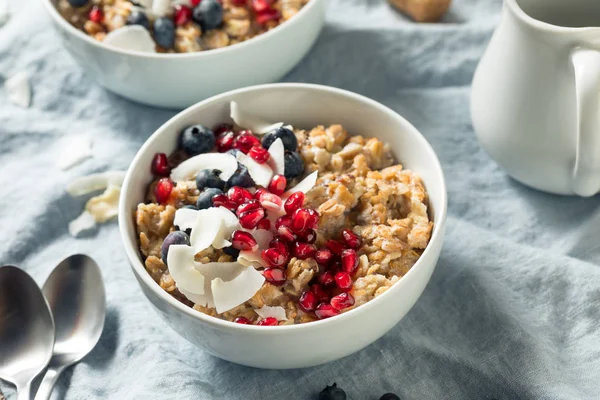 Harina de avena Muesli cocida caliente —  Fotos de Stock