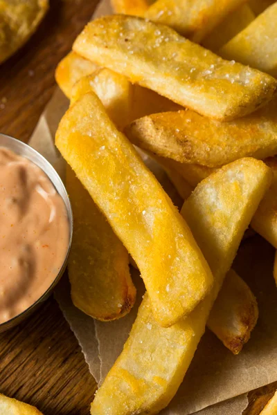 Idaho Fry Sauce with French Fries — 스톡 사진