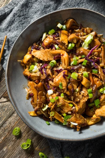 Homemade Chinese Mu Shu Pork — Stock Photo, Image