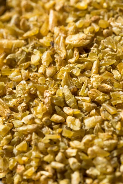 Grasa de trigo agrietada cruda orgánica — Foto de Stock