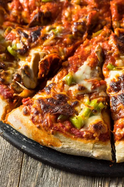 Estilo casero Louisville Supreme Pizza — Foto de Stock
