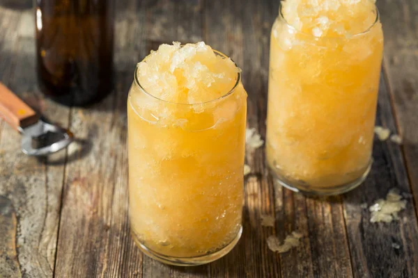 Homemade Frozen Beer Slushie — Stock Photo, Image