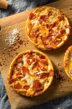 Fast food Dondurulmuş Bireysel Pizzalar Yemeye Hazır