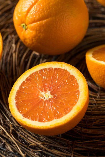 Raw Organic Cara Navel Oranges Ready Eat — Stock Photo, Image