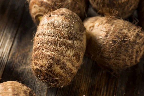 Raw Organic Brown Taro Root Ready to Cook