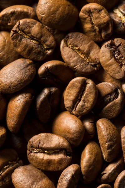 Wytrawne Organiczne Espresso Fasola Kawy Misce — Zdjęcie stockowe