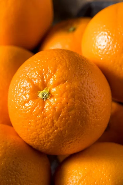 Syrové Organické Čerstvé Pomeranče Hrsti — Stock fotografie